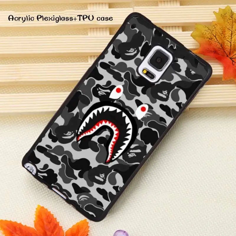 Bape camouflage shark skin Phone Case Acrylic Plexiglass TPU For Samsung Note20 10 9 8 7 5 Pro ULTRA
Bape camouflage shark skin Phone Case Acrylic Plexiglass TPU For Samsung Note20 10 9 8 7 5 Pro ULTRA
