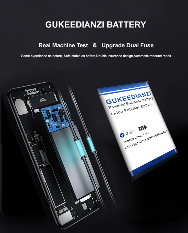 Аккумулятор GUKEEDIANZI 3800mAh для батарей Blackview BV1000 | Мобильные телефоны и аксессуары