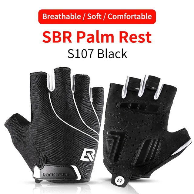 Cycling Gloves Half Finger Shockproof Wear Resistant Breathable MTB Road Bicycle Gloves Men Women Sports Bike Equipment
Cycling Gloves Half Finger Shockproof Wear Resistant Breathable MTB Road Bicycle Gloves Men Women Sports Bike Equipment