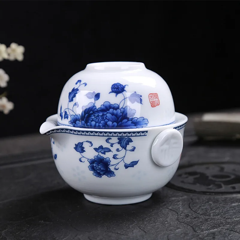 Tea Sets Kung Fu Ceramics Tea Set 1 Pot 1 Cup Tea Pots High Quality Elegant Gaiwan Beautiful and Easy Tea Pot Kettle
Tea Sets Kung Fu Ceramics Tea Set 1 Pot 1 Cup Tea Pots High Quality Elegant Gaiwan Beautiful and Easy Tea Pot Kettle