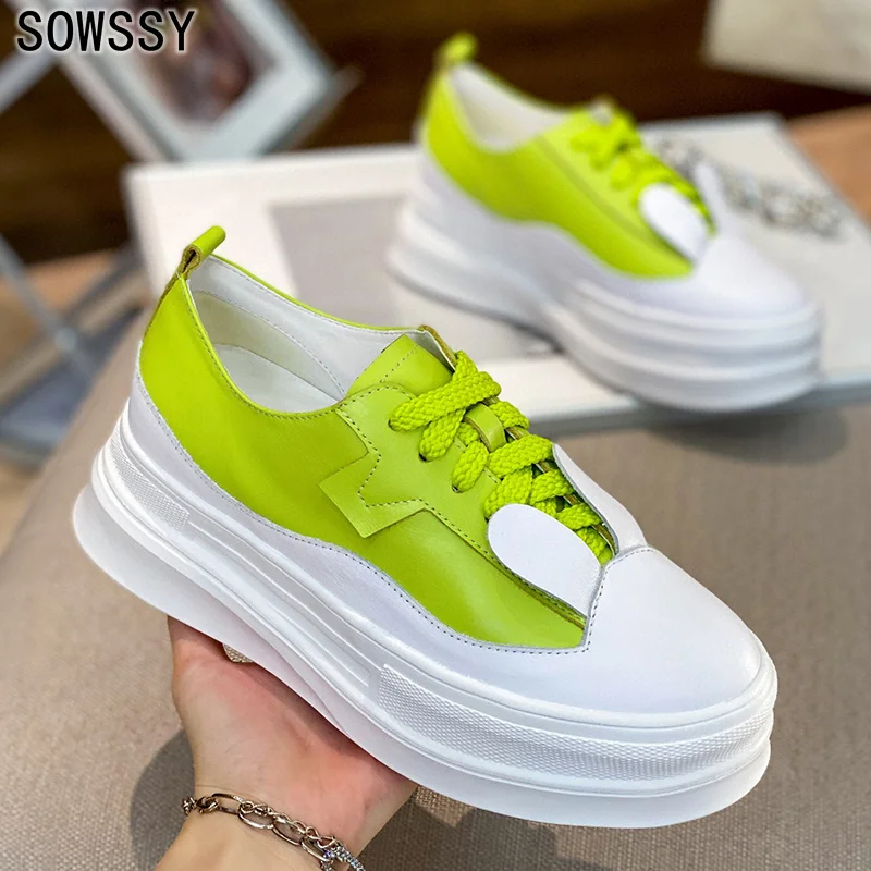 Fashion Thick Bottom Women's Shoes Autumn Genuine Leather Rabbit Ears Design Flat Small White Shoes Height Increasing Snekers
Fashion Thick Bottom Women's Shoes Autumn Genuine Leather Rabbit Ears Design Flat Small White Shoes Height Increasing Snekers