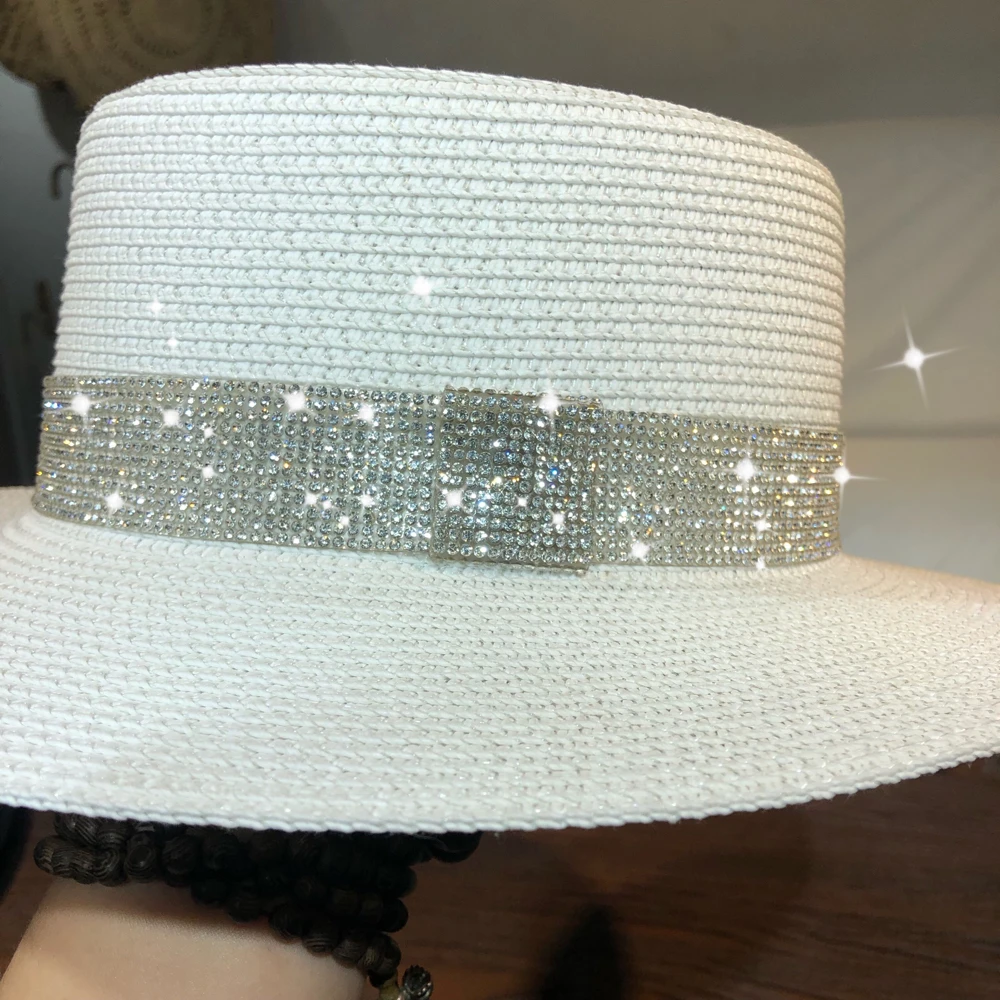 Spring and summer ins new fashion bright crystal blue flat top sun visor and sun protection straw hat women spring summer Korean
Spring and summer ins new fashion bright crystal blue flat top sun visor and sun protection straw hat women spring summer Korean