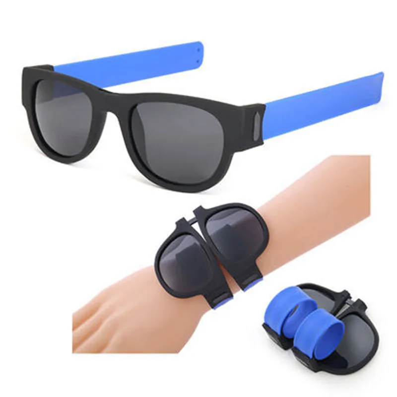 Folding Sunglasses Man Slap Wristband Male Women Brand Designer Foldablen Roll Bracelet Vintage Black Square 2021
Folding Sunglasses Man Slap Wristband Male Women Brand Designer Foldablen Roll Bracelet Vintage Black Square 2021