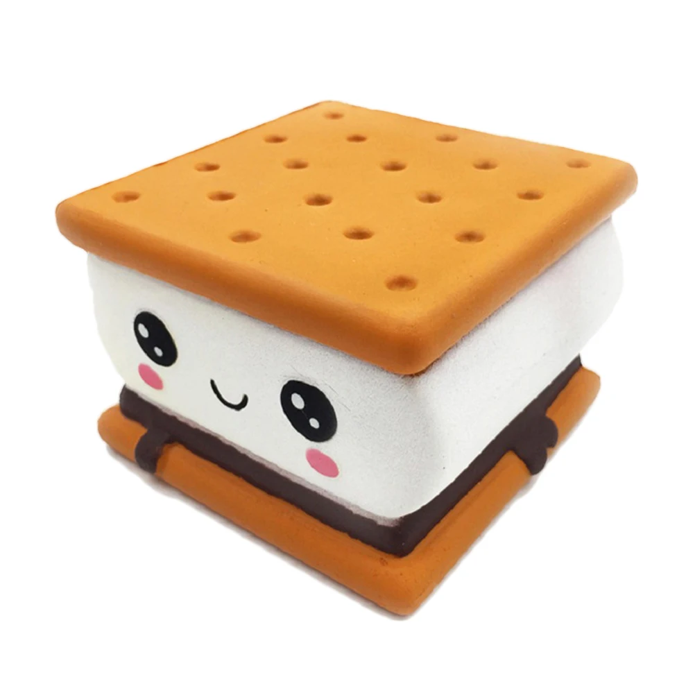 10*9.5cm Squishy Slow Rising squeeze toy Soft Cheese Chocolate Biscuits Cute Squish Toys Relieve Stress Funny For Kid Gift
10*9.5cm Squishy Slow Rising squeeze toy Soft Cheese Chocolate Biscuits Cute Squish Toys Relieve Stress Funny For Kid Gift