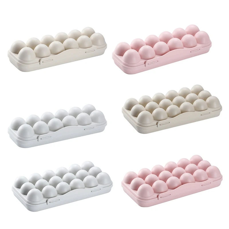 Egg Storage Box Egg Tray Containers Kitchen Refrigerator 12 Grids Eggs Plastic Dispenser Airtight Fresh Preservation
Egg Storage Box Egg Tray Containers Kitchen Refrigerator 12 Grids Eggs Plastic Dispenser Airtight Fresh Preservation
