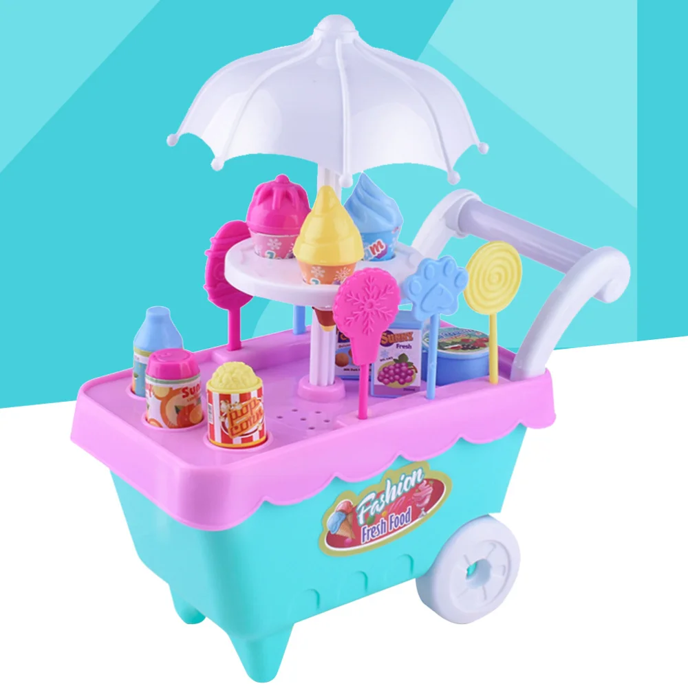 1 Set Kids Simulation Candy Ice Cream Trolley Mini Pusher Car Pretend Play with Light Best Gift for Boys and Girl
1 Set Kids Simulation Candy Ice Cream Trolley Mini Pusher Car Pretend Play with Light Best Gift for Boys and Girl