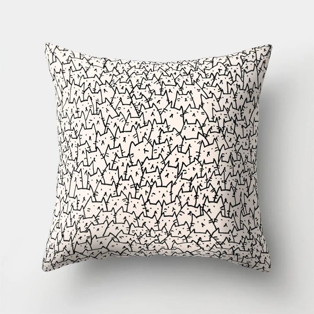 Cute Cartoon Print Cushion Cover Polyester Decorative for Sofa Seat Soft Throw Pillow Case Cover 45x45cm Home Decor
Cute Cartoon Print Cushion Cover Polyester Decorative for Sofa Seat Soft Throw Pillow Case Cover 45x45cm Home Decor