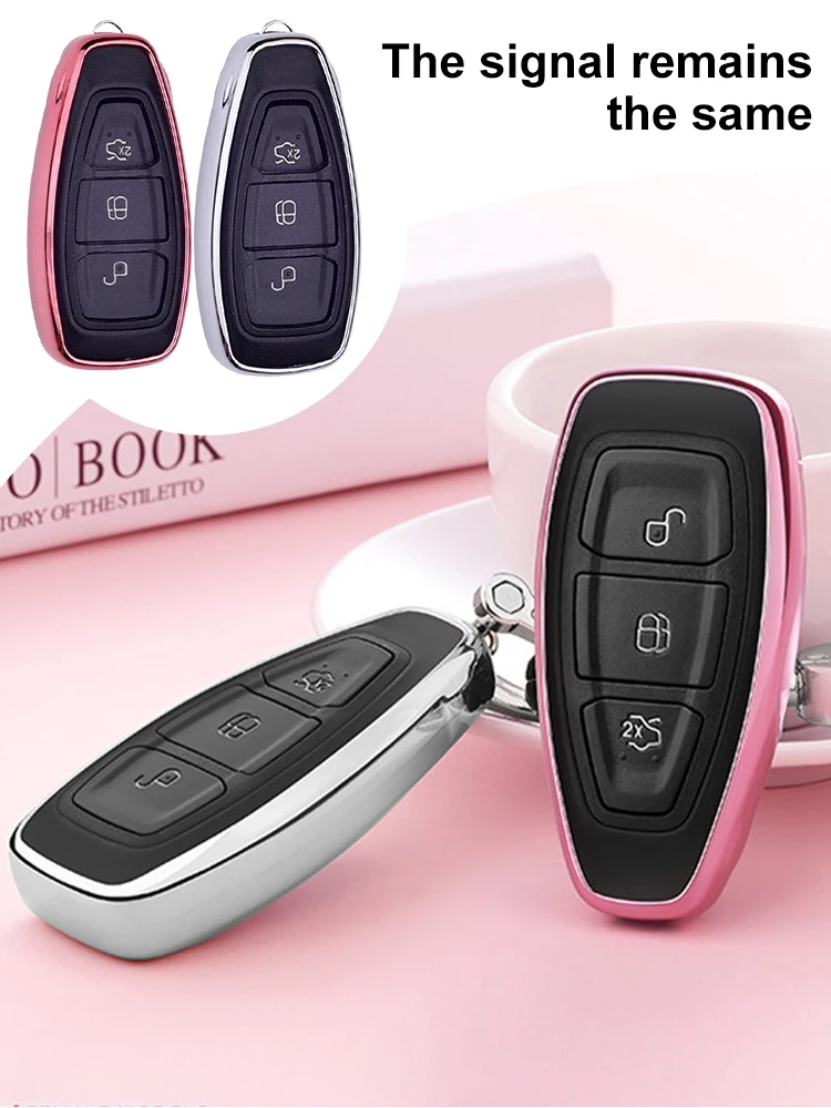 Soft TPU Auto Key Protection Cover Case Holder Shell Car-Styling Accessories For Ford Fiesta For Focus C-MAX 2011 2012 2013-2018
Soft TPU Auto Key Protection Cover Case Holder Shell Car-Styling Accessories For Ford Fiesta For Focus C-MAX 2011 2012 2013-2018