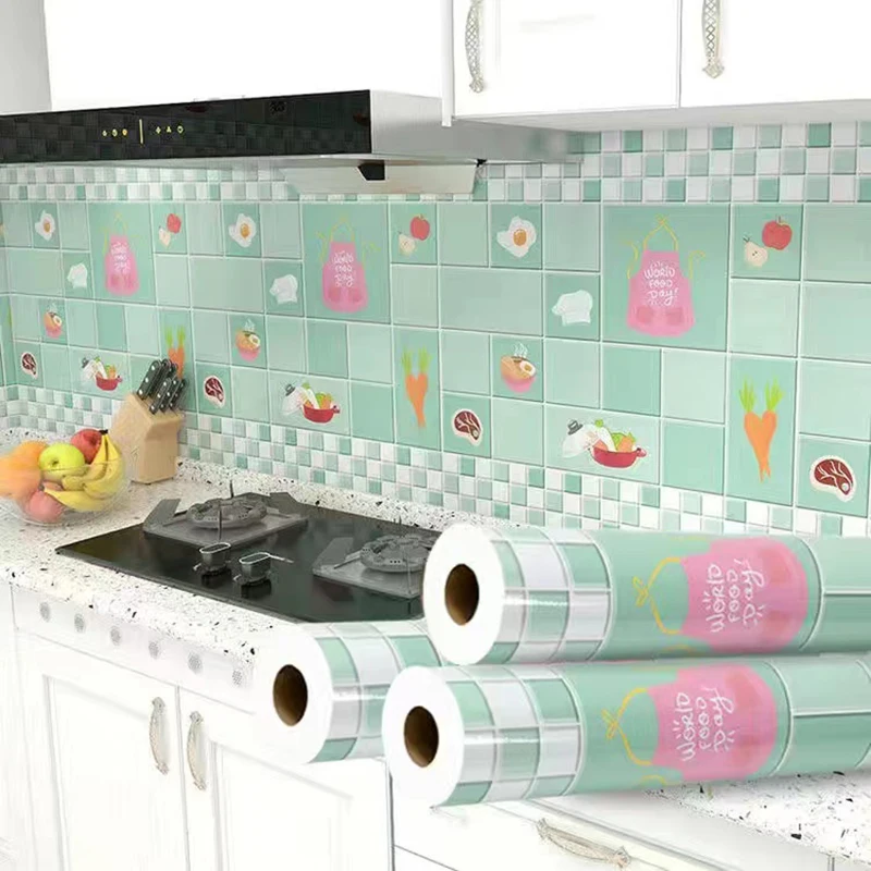 Kitchen Oil-proof Wall Sticker Self Adhesive Wallpaper Wall Sticker Anti-fouling High-temperature Closet Door Home Decor Sticker
Kitchen Oil-proof Wall Sticker Self Adhesive Wallpaper Wall Sticker Anti-fouling High-temperature Closet Door Home Decor Sticker