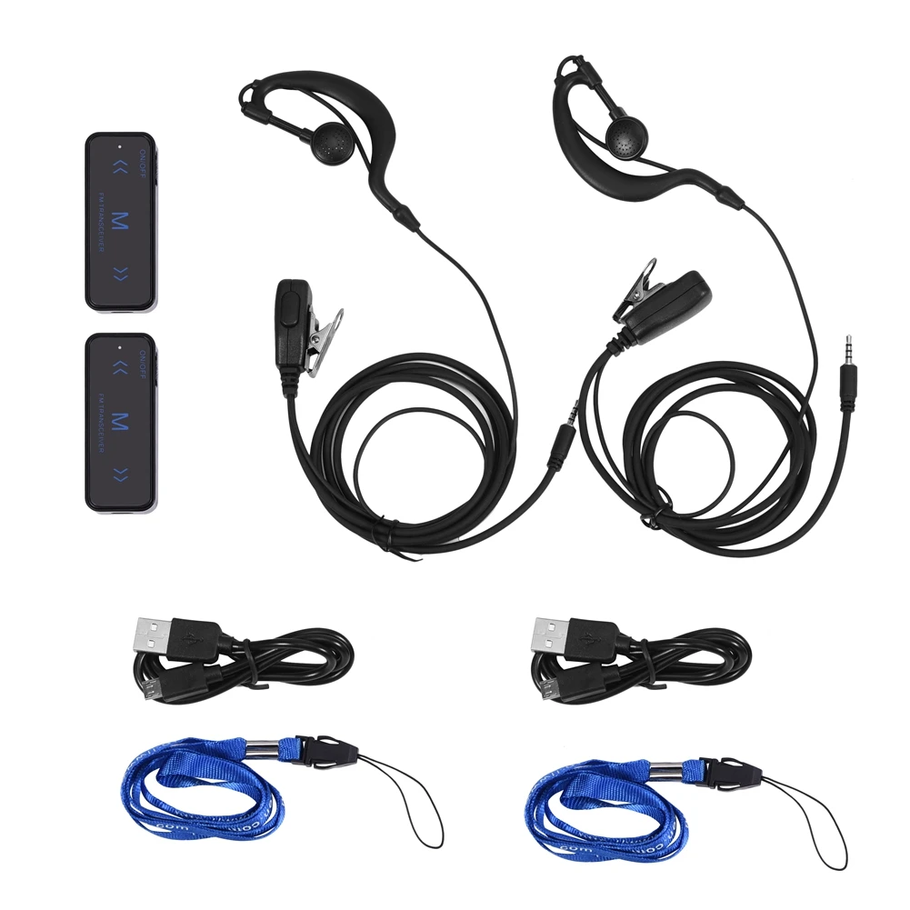 2PCS 400-470MHz Mini Walkie Talkie 2-Way Radio Transceiver & Earpiece Headset USB Powered
2PCS 400-470MHz Mini Walkie Talkie 2-Way Radio Transceiver & Earpiece Headset USB Powered