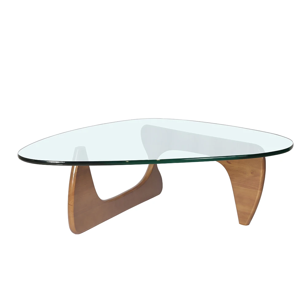 Convenient 19mm Glass Triangle Coffee Table Small Walnut Wood Glass Table Leisure Wooden Bedroom Coffee Shop/Living Room Table
Convenient 19mm Glass Triangle Coffee Table Small Walnut Wood Glass Table Leisure Wooden Bedroom Coffee Shop/Living Room Table