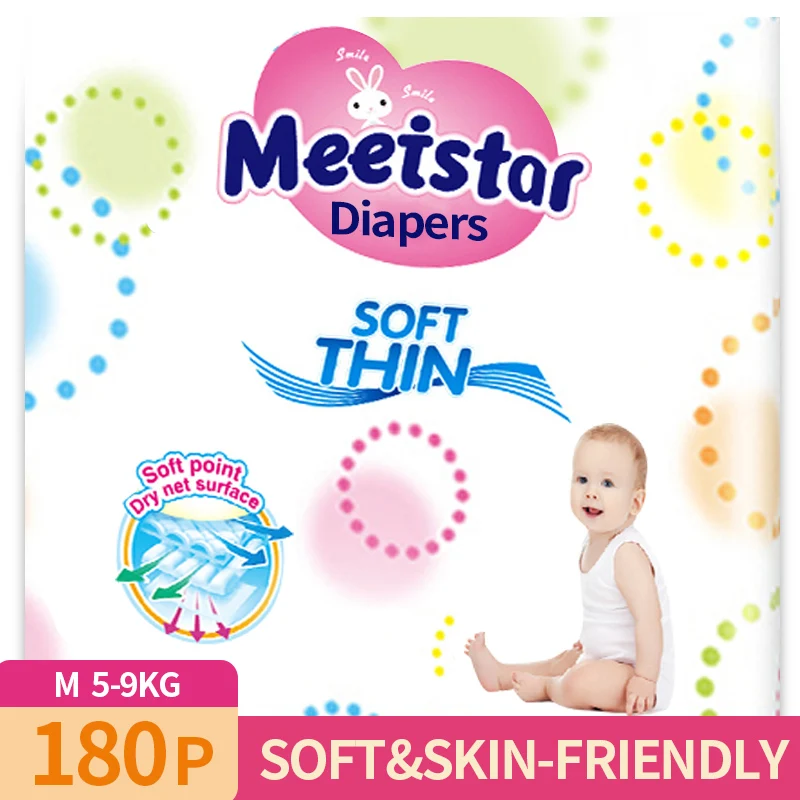 Одноразовые Детские Подгузники Meeistar, 180 шт., размер M, 5-9 кг, унисекс, ультратонкие
Одноразовые Детские Подгузники Meeistar, 180 шт., размер M, 5-9 кг, унисекс, ультратонкие