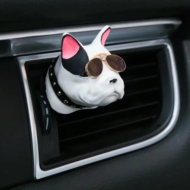 Creative Car Air Outlet Clip Car Fragrance Perfume Diffuser Stone Dog Head Method Bulldog Car Interior Decoration Fragrance
Creative Car Air Outlet Clip Car Fragrance Perfume Diffuser Stone Dog Head Method Bulldog Car Interior Decoration Fragrance