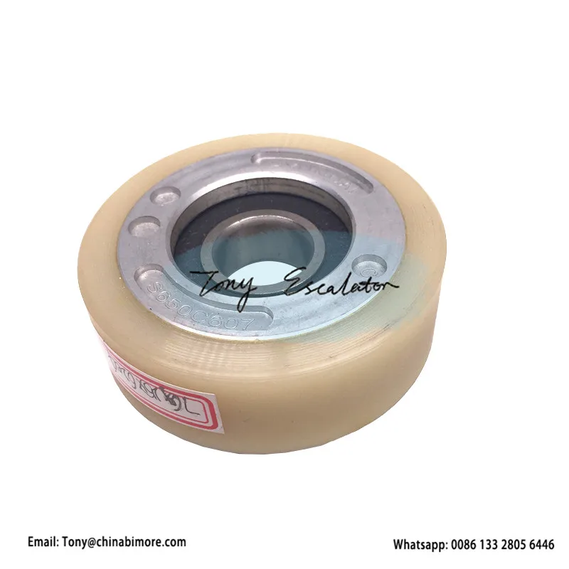 HYUNDAI S650C607 эскалатор шаговый цепной ролик OD76mm W25 mm подшипник 6204 2RS|Запчасти для