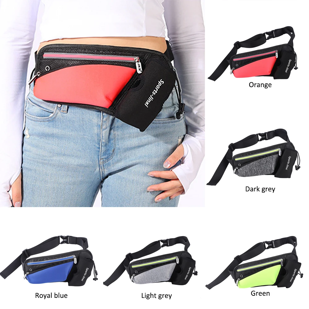 Unisex Waist Bag Waterproof Large Capacity Adjustable Strap Zipper Reflective Stripe Climbing Hiking Sports Bag Waist Pack
Unisex Waist Bag Waterproof Large Capacity Adjustable Strap Zipper Reflective Stripe Climbing Hiking Sports Bag Waist Pack