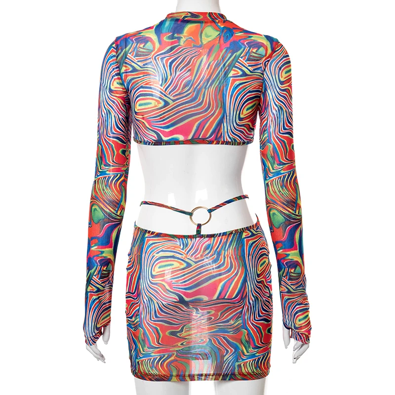 Bomblook Beach Leisure Vacation Dresses For Women's 2021 Summer Clothing Mesh Patchwork Print See-through Dress Femael Outfits
Bomblook Beach Leisure Vacation Dresses For Women's 2021 Summer Clothing Mesh Patchwork Print See-through Dress Femael Outfits