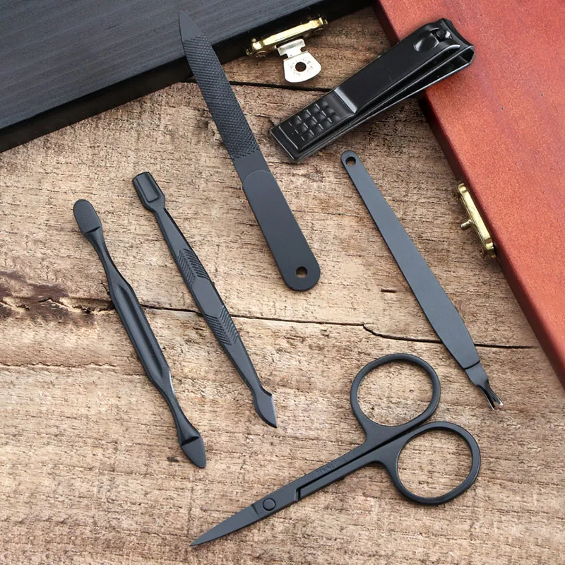 High Qua Professional Manicure Set Stainless Steel Nail Clipper Tools with Travel Leather Case for Women and Men Elegant
High Qua Professional Manicure Set Stainless Steel Nail Clipper Tools with Travel Leather Case for Women and Men Elegant