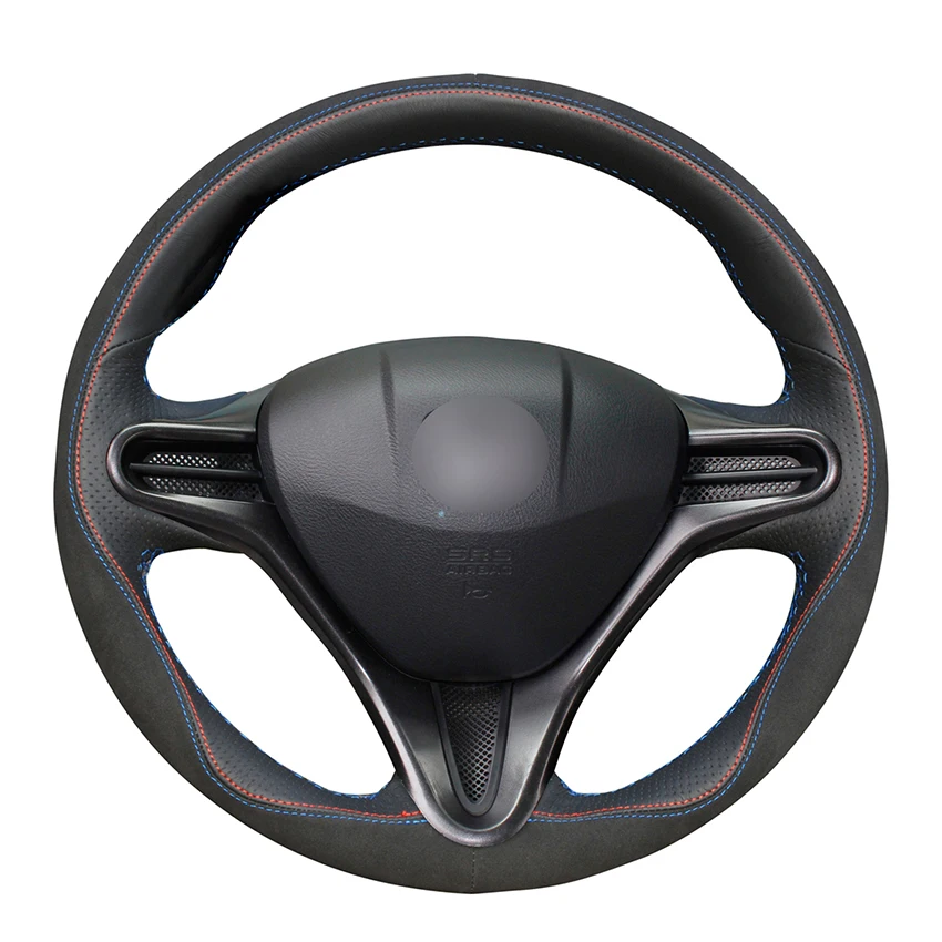 Hand-stitched Black Genuine Leather Anti-slip Car Steering Wheel Cover for Honda Civic Civic 8 2006-2011 (3-Spoke)
Hand-stitched Black Genuine Leather Anti-slip Car Steering Wheel Cover for Honda Civic Civic 8 2006-2011 (3-Spoke)