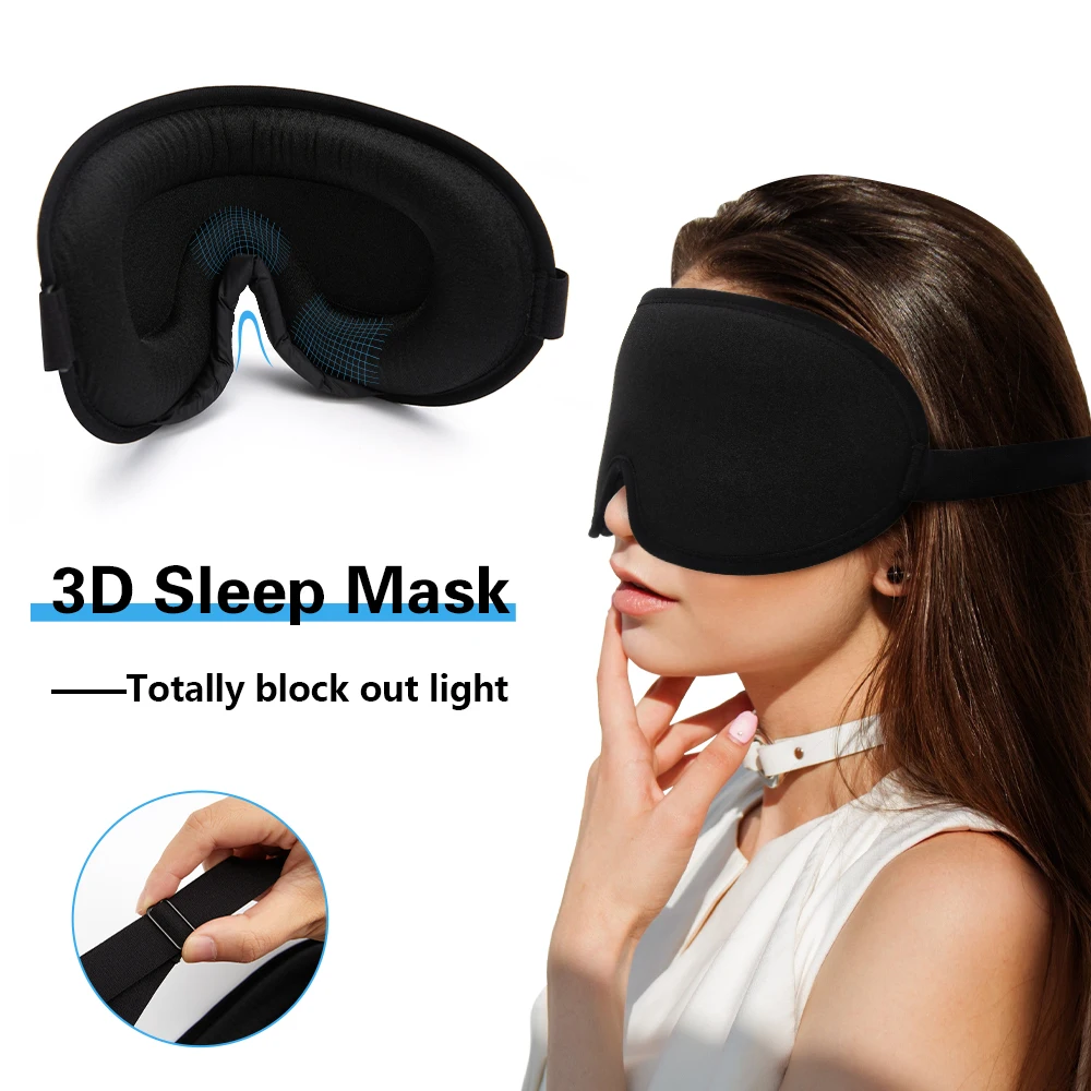 Маска для глаз 3D для сна, легкая дышащая, для путешествий, аксессуар для сна, мягкая, светильник Кая
Маска для глаз 3D для сна, легкая дышащая, для путешествий, аксессуар для сна, мягкая, светильник Кая