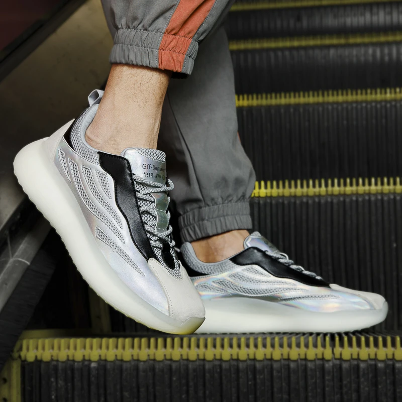 Fashion Men's Running Shoes Breathable Sneakers High Quality No-slip Jogging Shoes Outdoor Hard-wearing Comfortable Sports Shoes
Fashion Men's Running Shoes Breathable Sneakers High Quality No-slip Jogging Shoes Outdoor Hard-wearing Comfortable Sports Shoes