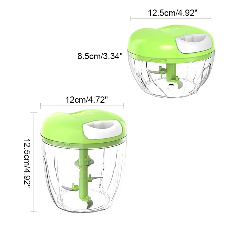 Home Kitchen Manual Hand-cutting Device Garlic Chopper Hand-cranked Meat Chili Grinder Kitchen Tools Practical Ground Meat Tool
Home Kitchen Manual Hand-cutting Device Garlic Chopper Hand-cranked Meat Chili Grinder Kitchen Tools Practical Ground Meat Tool