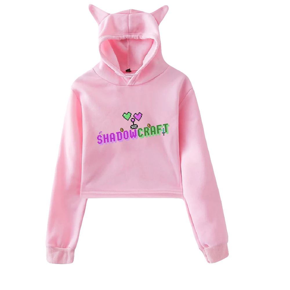Stampylonghead Spring Printed Cat Ears Kawai Hoodie Girl Long Sleeve Sweet Sexy Short Hoodie tops
Stampylonghead Spring Printed Cat Ears Kawai Hoodie Girl Long Sleeve Sweet Sexy Short Hoodie tops