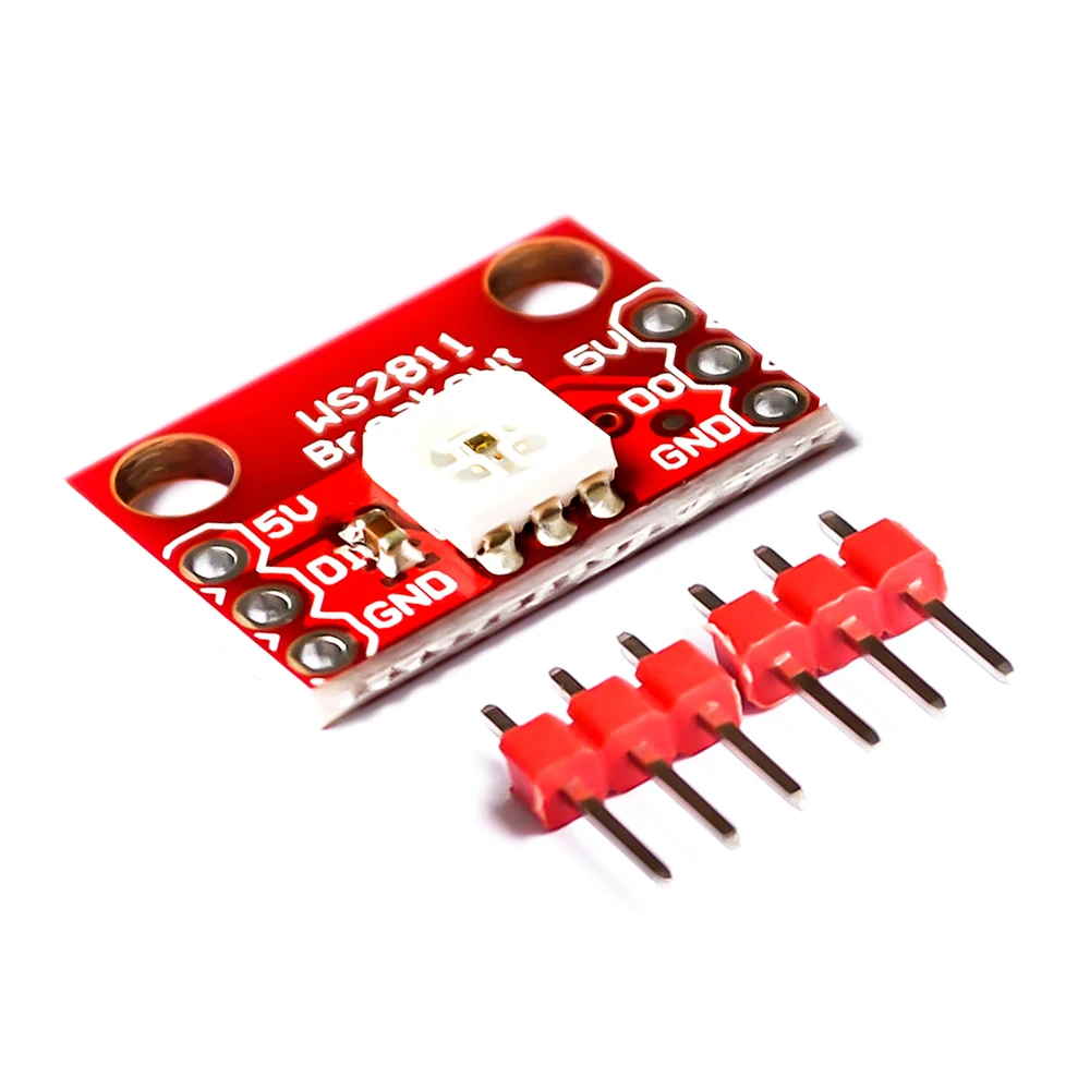10 шт./лот WS2812 WS2811 RGB светодиодный модуль коммутационной платы для Arduino, оптовая продажа, высокое качество
10 шт./лот WS2812 WS2811 RGB светодиодный модуль коммутационной платы для Arduino, оптовая продажа, высокое качество