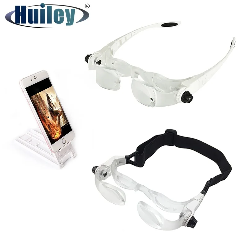 Zoom Enlarge Eyeglass TV Magnifier Mobile Phone Glass Magnifier Hands Free Magnifying Glass Low Vision Aids Smart Phone Holder
Zoom Enlarge Eyeglass TV Magnifier Mobile Phone Glass Magnifier Hands Free Magnifying Glass Low Vision Aids Smart Phone Holder