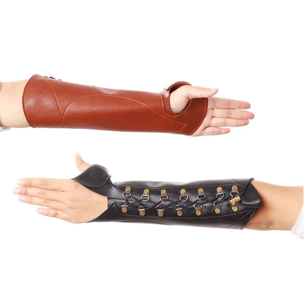 Traditional Archery Glove Arm Guard Cow Leather One-piece Molding Arm And Hand Protection Hunting Archery Protector Accessory
Traditional Archery Glove Arm Guard Cow Leather One-piece Molding Arm And Hand Protection Hunting Archery Protector Accessory