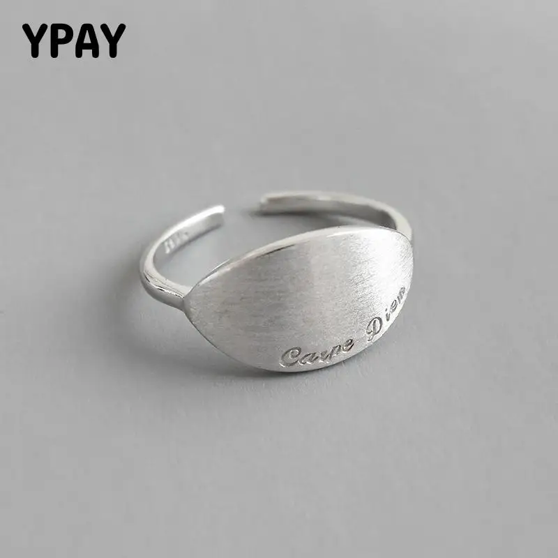 YPAY, 100%, настоящее 925 пробы, серебряные, открытые кольца для женщин, Корея, INS, геометрические латинские буквы, кольцо, Bague, хорошие, вечерние, ювелирные изделия YMR982
YPAY, 100%, настоящее 925 пробы, серебряные, открытые кольца для женщин, Корея, INS, геометрические латинские буквы, кольцо, Bague, хорошие, вечерние, ювелирные изделия YMR982