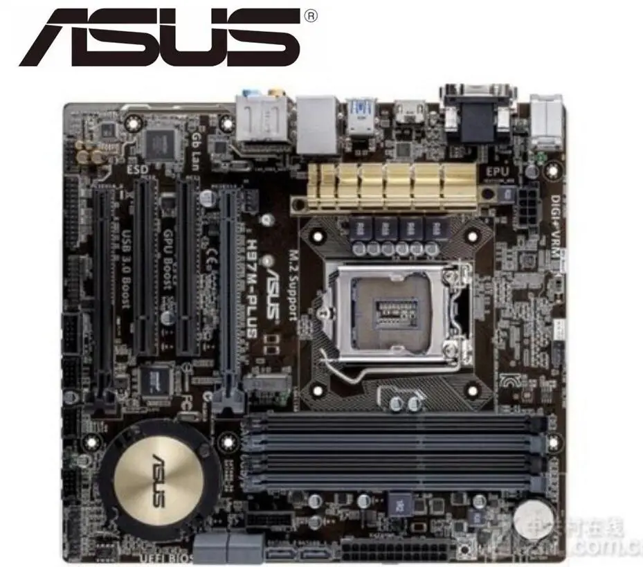 Материнская плата DDR3 LGA 1150 для ASUS б/у материнская настольного компьютера