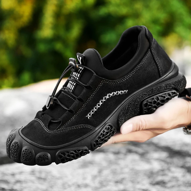 Men's shoes leather breathable casual leather shoes head layer cowhide big toe shoes men's outdoor sports hiking shoes
Men's shoes leather breathable casual leather shoes head layer cowhide big toe shoes men's outdoor sports hiking shoes