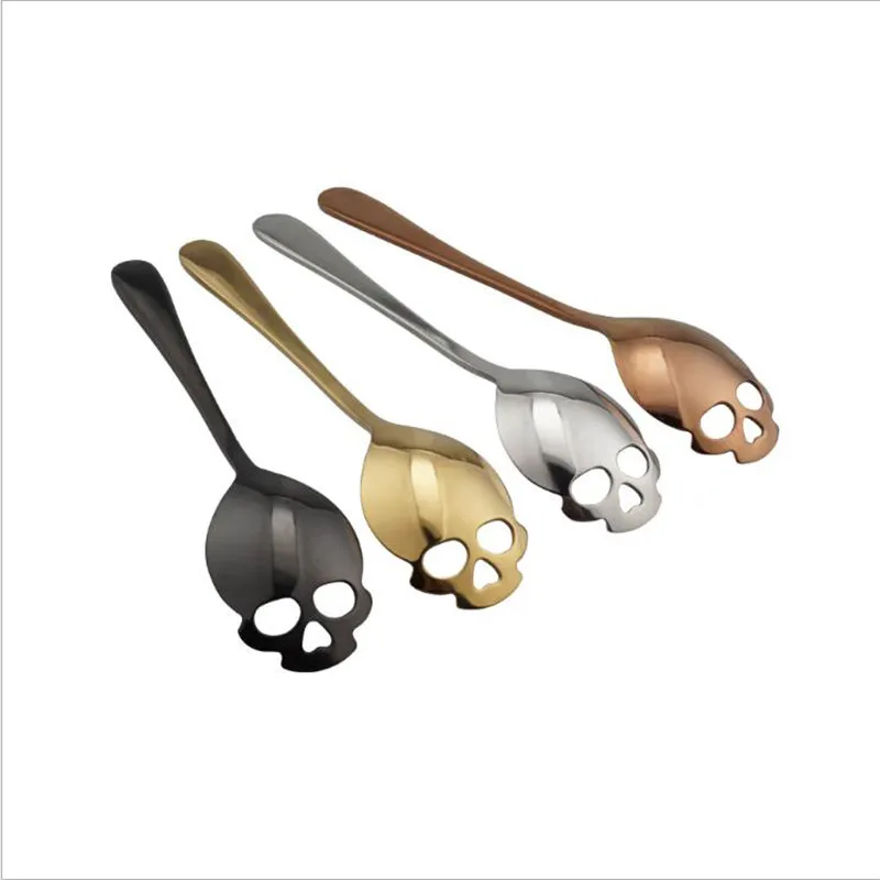 1 Pc Gothic Stainless Steel Skull Shape Coffee Spoon Kitchen Supplies Long Handle Teaspoon Drink Tableware Coffee Spoon
1 Pc Gothic Stainless Steel Skull Shape Coffee Spoon Kitchen Supplies Long Handle Teaspoon Drink Tableware Coffee Spoon