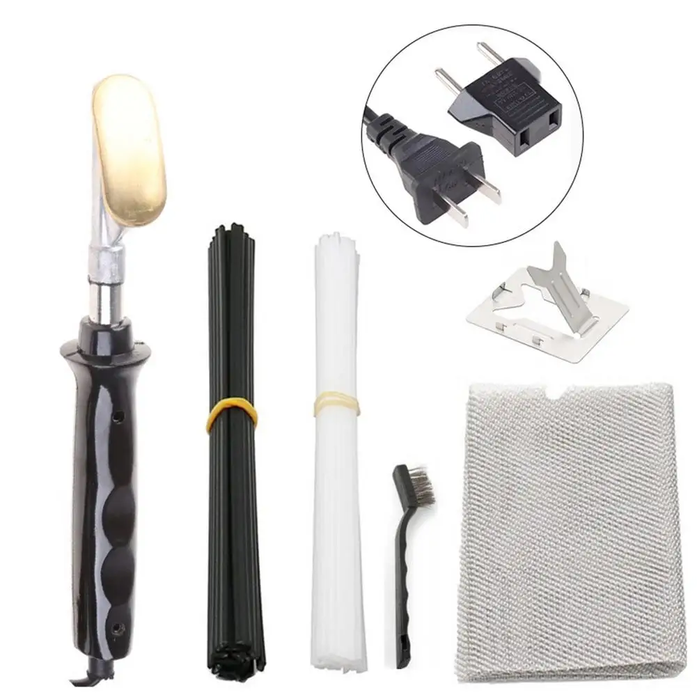 Car Bumper Repair Kit Electric Soldering Iron With Plastic Handle Flat Tip 220V 60W Plastic Crack Repair Spatula Smoothing Tool
Car Bumper Repair Kit Electric Soldering Iron With Plastic Handle Flat Tip 220V 60W Plastic Crack Repair Spatula Smoothing Tool