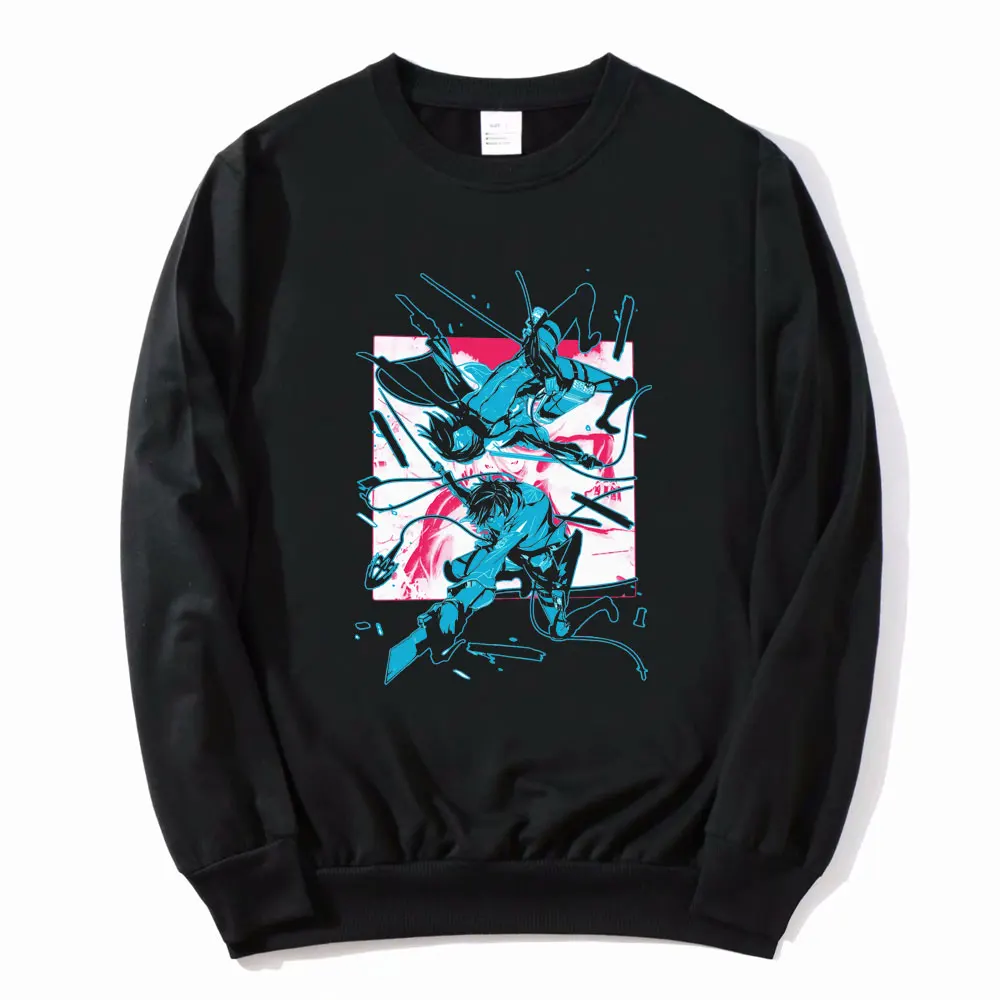 Spring Autumn Men Women Fashion Sweatshirt Japan Anime Attack on Titan Tracksuit Eren Jager Mikasa Ackerman Print Sweatshirts
Spring Autumn Men Women Fashion Sweatshirt Japan Anime Attack on Titan Tracksuit Eren Jager Mikasa Ackerman Print Sweatshirts