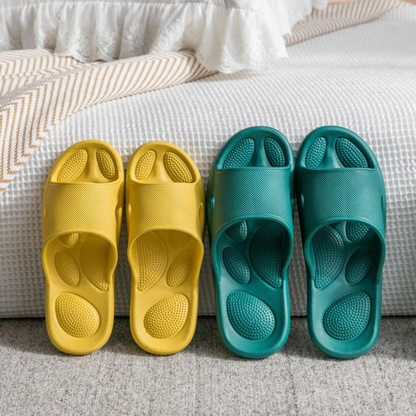Home Massage Slippers Non-slip Soft Bottom Indoor Floor Slides Light Couple Family Bath Sandals Comfortable Slippers for Women
Home Massage Slippers Non-slip Soft Bottom Indoor Floor Slides Light Couple Family Bath Sandals Comfortable Slippers for Women
