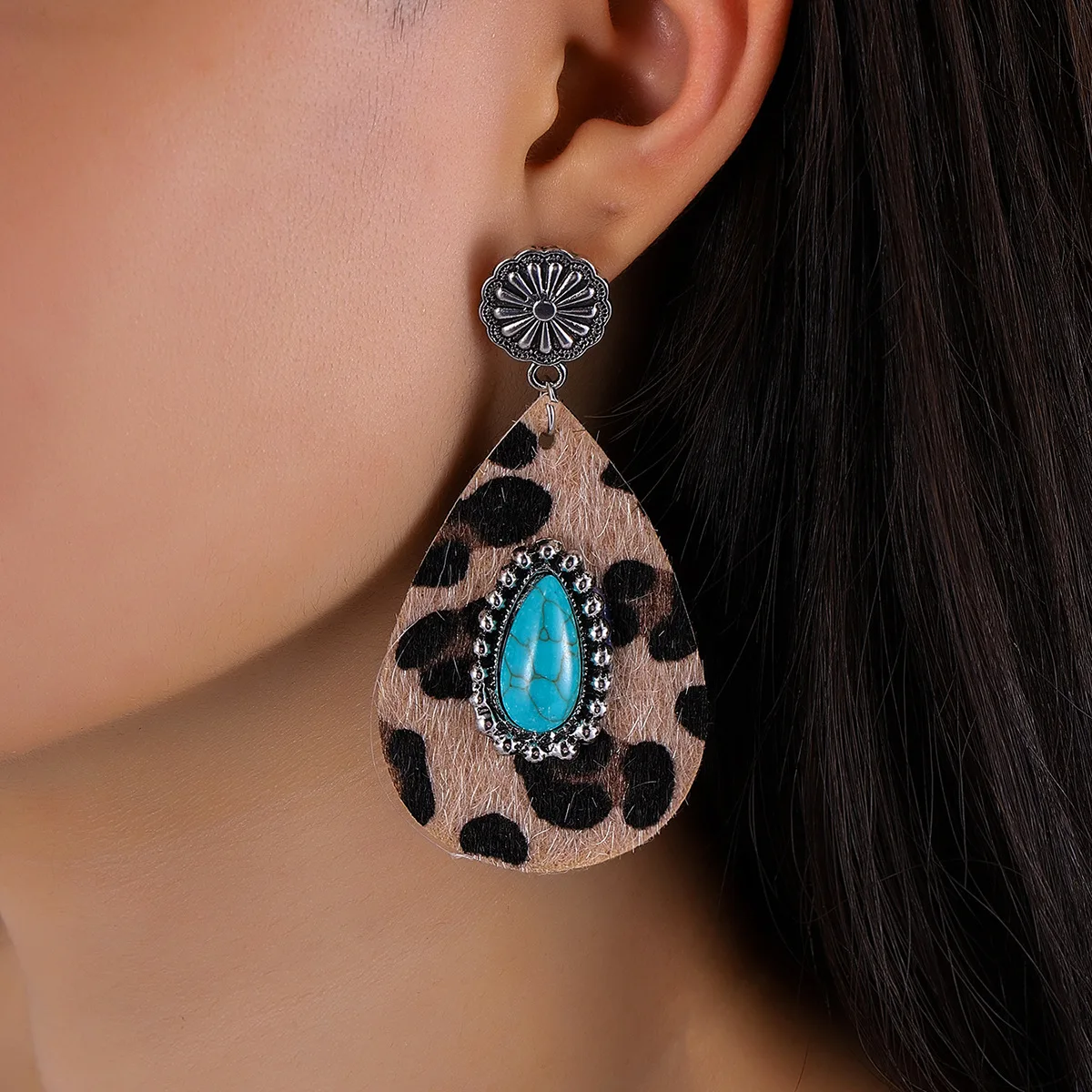 Leopard Cactus Heart Turquoise Leaf Dangle Drop Earring for Women Concho Floral Studs Water Drop Earrings Jewelry Wholesale
Leopard Cactus Heart Turquoise Leaf Dangle Drop Earring for Women Concho Floral Studs Water Drop Earrings Jewelry Wholesale