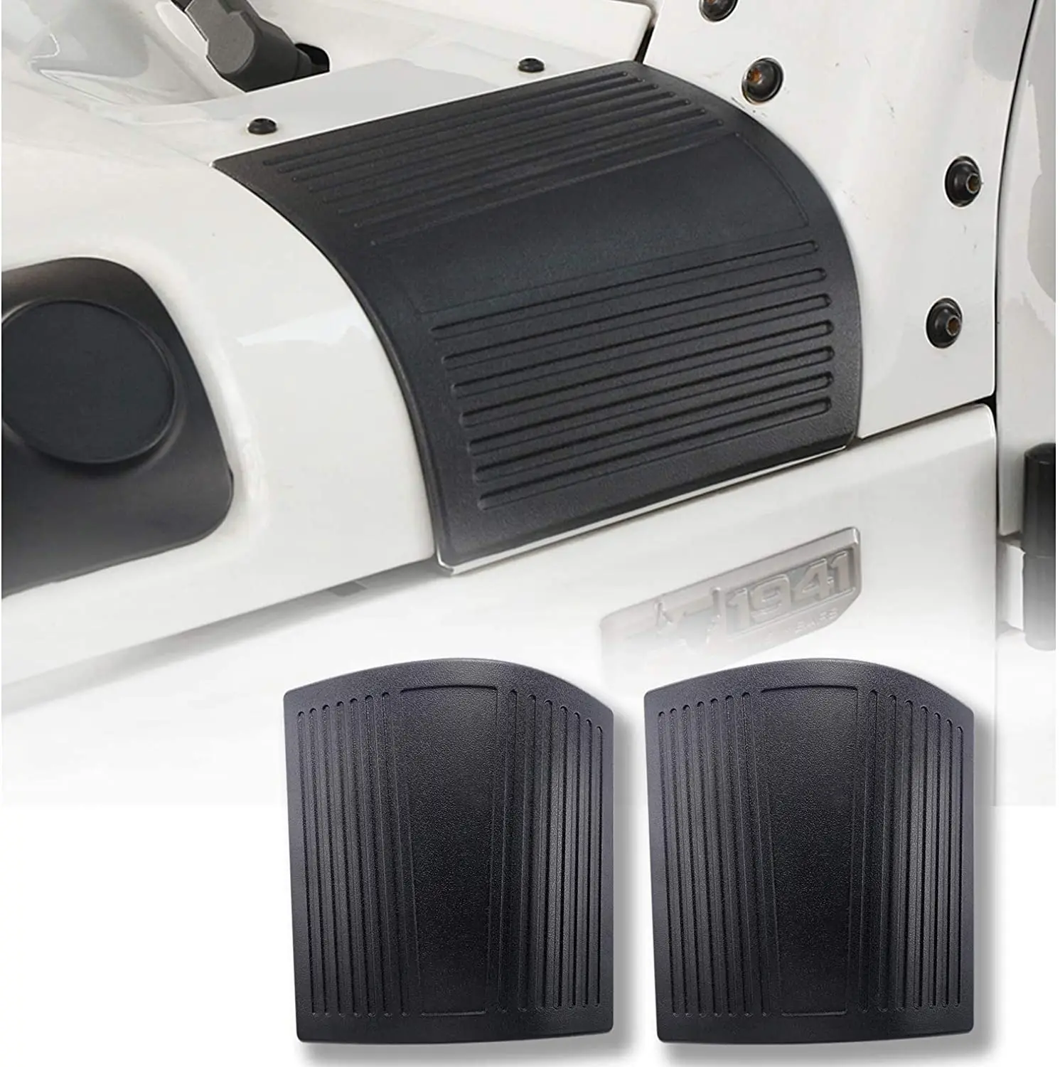 Body Armor Cover Corner Guards for Jeep Wrangler 2007-2018 JK JKU Unlimited Rubicon Sahara Cowl
Body Armor Cover Corner Guards for Jeep Wrangler 2007-2018 JK JKU Unlimited Rubicon Sahara Cowl