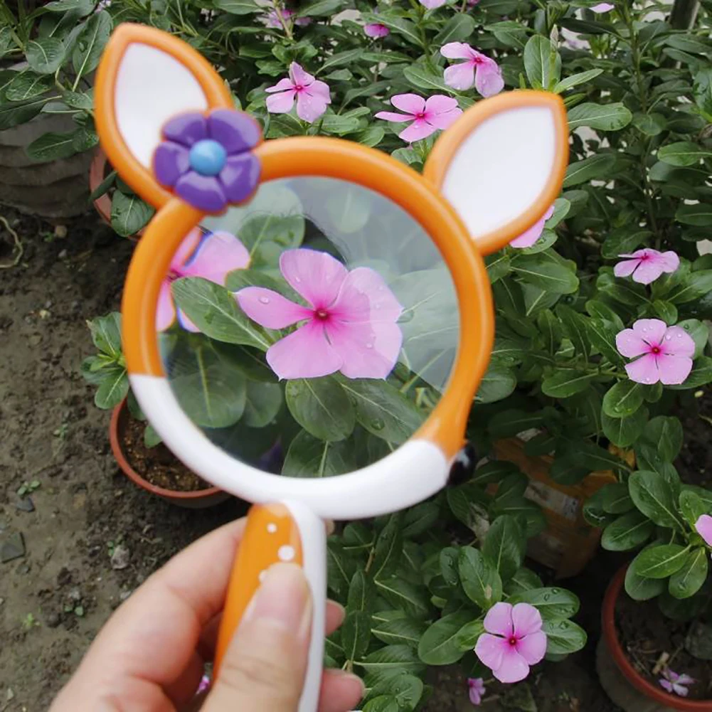 Cartoon animal Shape Magnifying Glass Outdoor Exploration Learning Kids Children Educational Toys Magnifier Ladybug admired
Cartoon animal Shape Magnifying Glass Outdoor Exploration Learning Kids Children Educational Toys Magnifier Ladybug admired