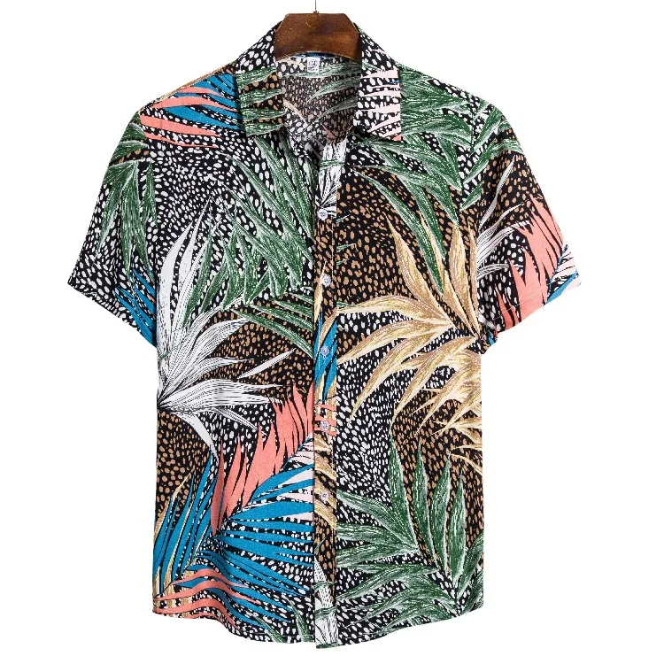 Mens Dress Shirts New Arrival Summer Men's Style Hawaiian Casual Shirt with Short Sleeves
Mens Dress Shirts New Arrival Summer Men's Style Hawaiian Casual Shirt with Short Sleeves