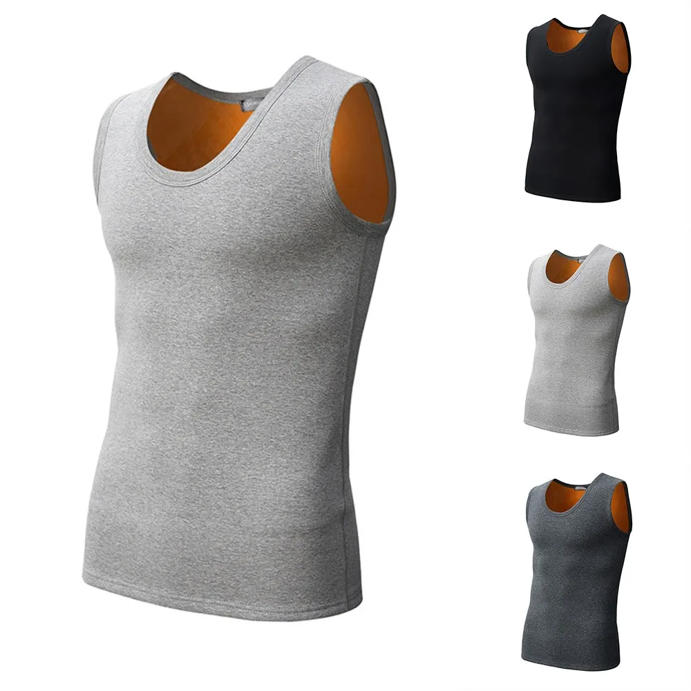 Men Double-Faced Fleece Plus Velvet Thick Warm Vest Kan Mian Slim Underwear Vest Fashion Cotton Seamless Keep Warm Undershirt
Men Double-Faced Fleece Plus Velvet Thick Warm Vest Kan Mian Slim Underwear Vest Fashion Cotton Seamless Keep Warm Undershirt