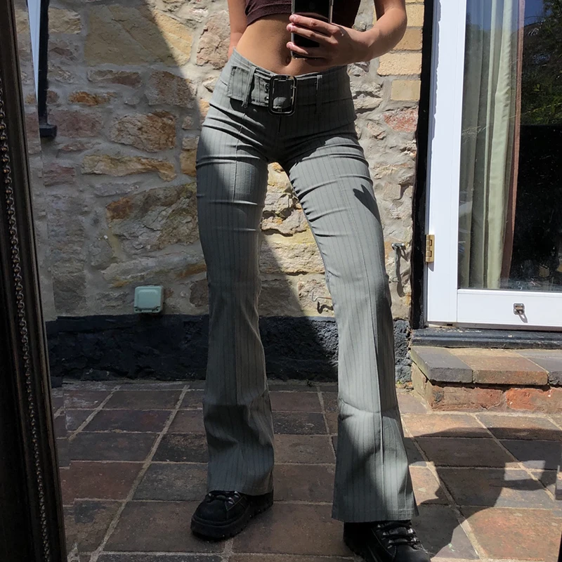 Soft Grunge Fashion Women Pants Skinny Y2K Indie Solid Vertical stripes Sashes Trousers Vintage Streetwear Hot Straight Pants
Soft Grunge Fashion Women Pants Skinny Y2K Indie Solid Vertical stripes Sashes Trousers Vintage Streetwear Hot Straight Pants