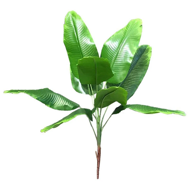 NEW-Artificial Plants Tropical Leaves Banana Tree Faux Palm Leaf Of Plant Fake Leaves Indoor Outside Garden Wedding Decor
NEW-Artificial Plants Tropical Leaves Banana Tree Faux Palm Leaf Of Plant Fake Leaves Indoor Outside Garden Wedding Decor