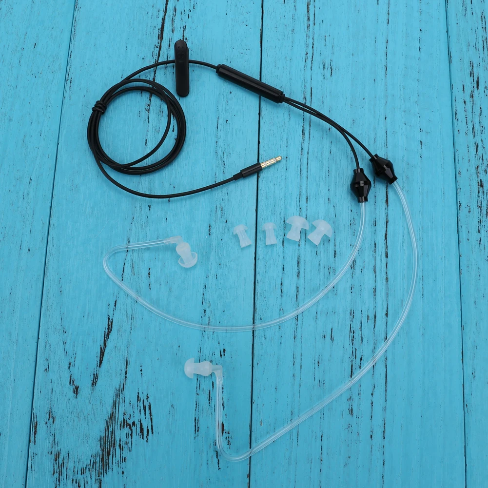 3.5mm silicone Stereo air tube radiation-proof earphoneAnti-Radiation Earphone FBI 2 Air Acoustic Tube Stereo Headset for iPhone
3.5mm silicone Stereo air tube radiation-proof earphoneAnti-Radiation Earphone FBI 2 Air Acoustic Tube Stereo Headset for iPhone