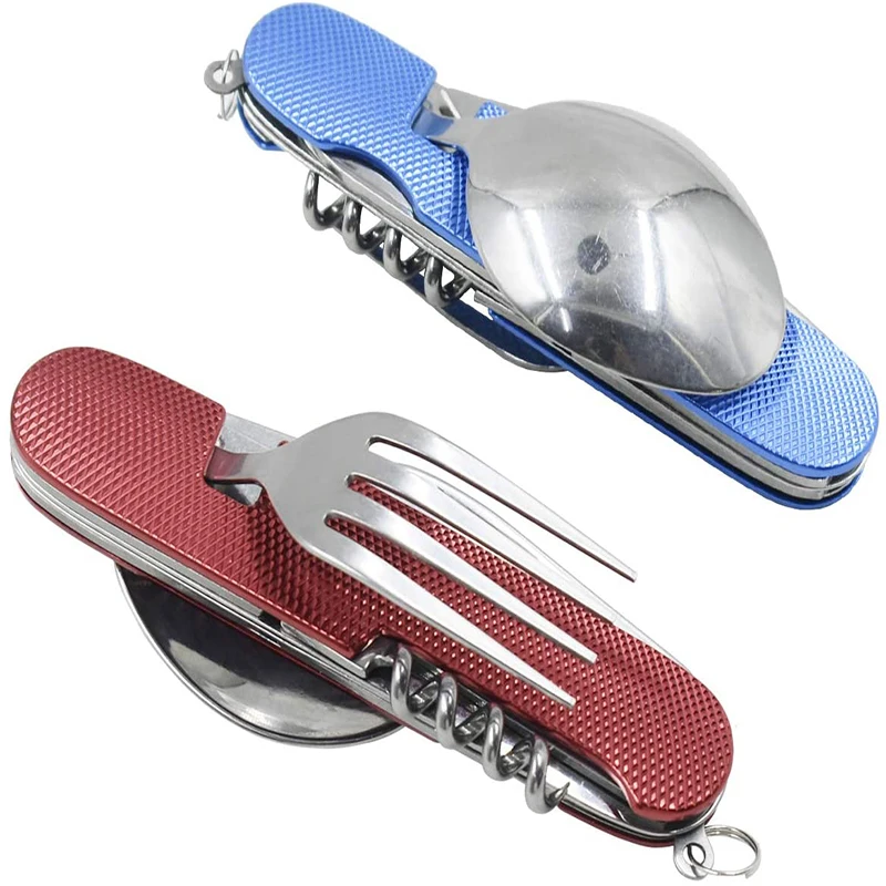 2021 Hot Sale Multifunctional Foldable Pocket Stainless Steel Outdoor Camping Picnic Cutlery Knife Fork Spoon Tableware Parts
2021 Hot Sale Multifunctional Foldable Pocket Stainless Steel Outdoor Camping Picnic Cutlery Knife Fork Spoon Tableware Parts