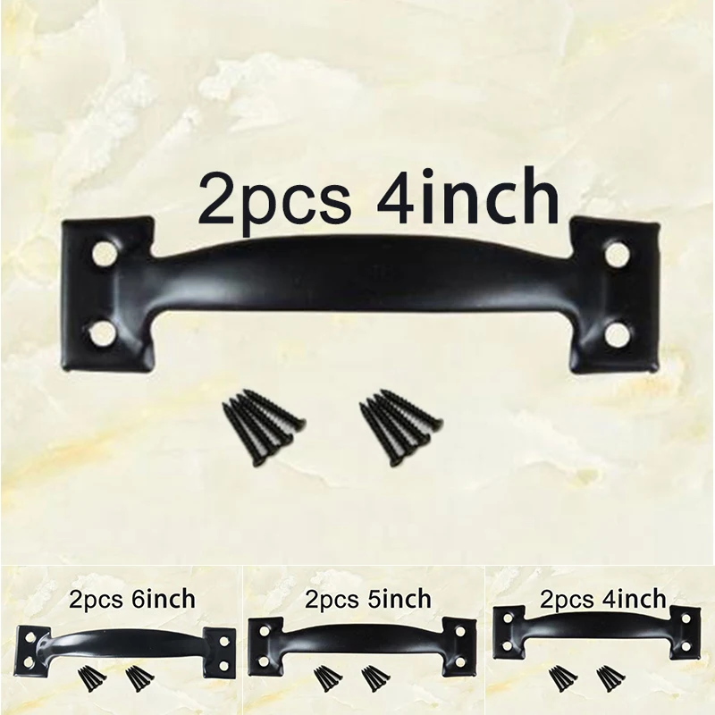 1 Set Iron Gate Door Handle Pull For Sliding Barn Door Garages Sheds Hardware Accessories Garden Shed 4/5/6 inch home hardware
1 Set Iron Gate Door Handle Pull For Sliding Barn Door Garages Sheds Hardware Accessories Garden Shed 4/5/6 inch home hardware