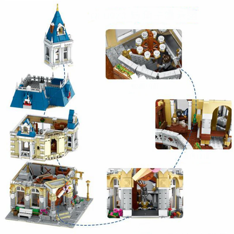 QUNLONG City Buildings Corner Shop Castle Architecture Building Blocks City Street View House Model Bricks Educational Kids Toys
QUNLONG City Buildings Corner Shop Castle Architecture Building Blocks City Street View House Model Bricks Educational Kids Toys