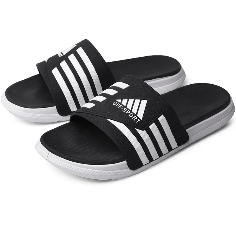 Coslony Slippers for Men three stripes shoes Thick Sole Non-slip luxury brand Sandals Summer Slides Mens Beach Shoes Man Slipper
Coslony Slippers for Men three stripes shoes Thick Sole Non-slip luxury brand Sandals Summer Slides Mens Beach Shoes Man Slipper