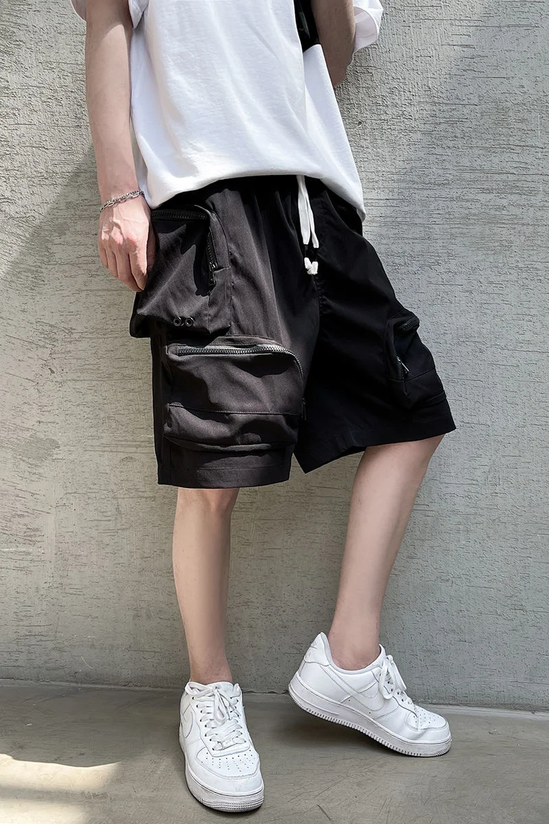 IEFB 2021 Summer New Solid Color Large Elastic Waist Multi Bag Knee Length Pants Tooling Shorts Trendy Causal Bottoms 9Y8403
IEFB 2021 Summer New Solid Color Large Elastic Waist Multi Bag Knee Length Pants Tooling Shorts Trendy Causal Bottoms 9Y8403