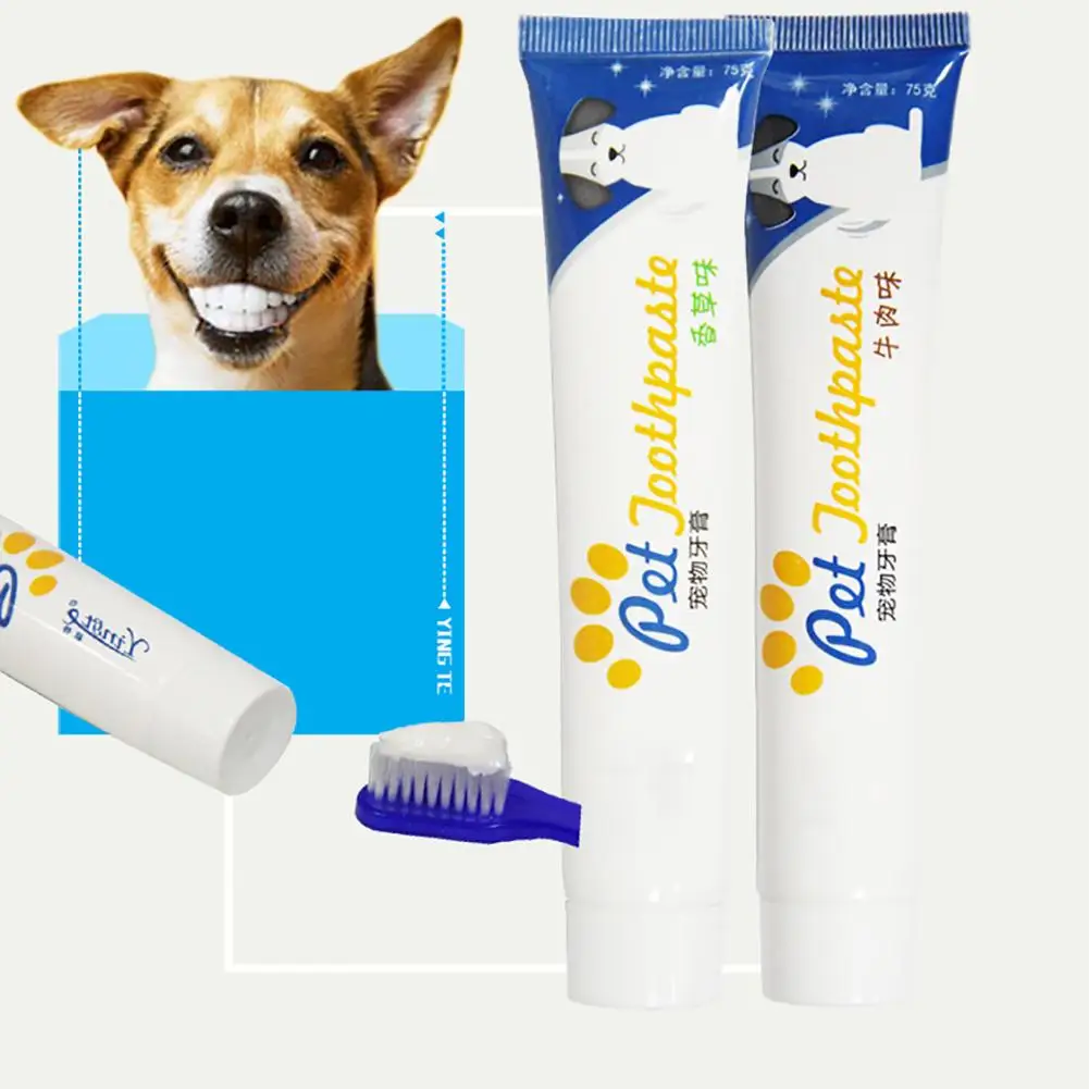 New Edible Harmless Dog Puppy Cat Teeth whitening Toothpaste Teeth Cleaning Care Oral Hygiene Pet Supplies
New Edible Harmless Dog Puppy Cat Teeth whitening Toothpaste Teeth Cleaning Care Oral Hygiene Pet Supplies
